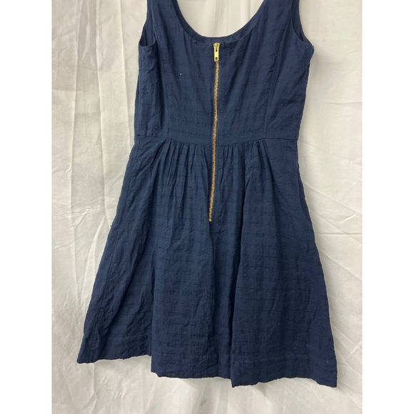 Sleeveless Dress Fit and Flare Casual Dress Navy Size 2 woman's Vineyard Vines - Picture 4 of 5